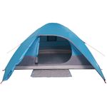 Sport si Outdoor - Camping - Corturi camping - Cort de camping cupola pentru 4 persoane, albastru, impermeabil - Infinity.ro