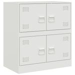 Casa si Gradina - Mobilier - Comode si corpuri - Comode - Servanta, alb, 67x39x73 cm, otel - Infinity.ro