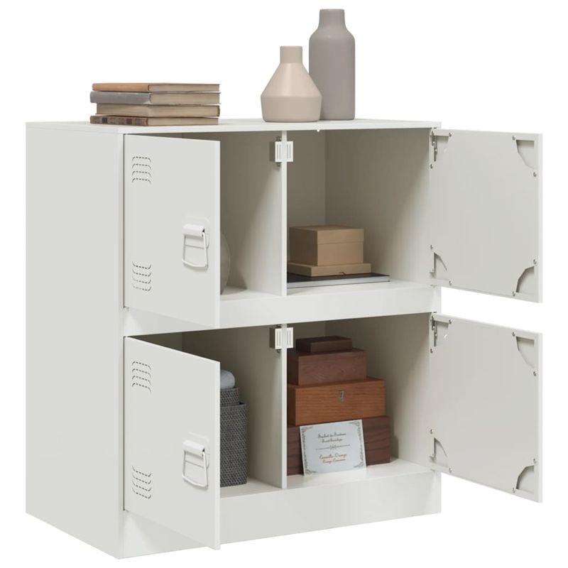 Casa si Gradina - Mobilier - Comode si corpuri - Comode - Servanta, alb, 67x39x73 cm, otel - Infinity.ro