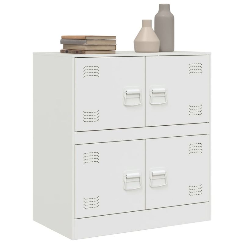 Casa si Gradina - Mobilier - Comode si corpuri - Comode - Servanta, alb, 67x39x73 cm, otel - Infinity.ro