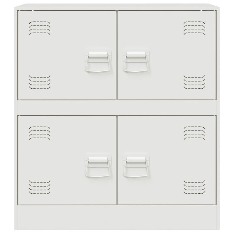 Casa si Gradina - Mobilier - Comode si corpuri - Comode - Servanta, alb, 67x39x73 cm, otel - Infinity.ro