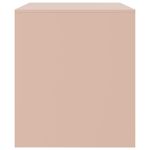 Casa si Gradina - Mobilier - Comode si corpuri - Comode - Dulapuri TV 2 buc Roz 67x39x44 cm Otel - Infinity.ro