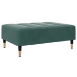 Casa si Gradina - Mobilier - Scaune si fotolii - Tabureti - Taburet, verde inchis, 77x55x31 cm, catifea - Infinity.ro