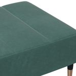 Casa si Gradina - Mobilier - Scaune si fotolii - Tabureti - Taburet, verde inchis, 77x55x31 cm, catifea - Infinity.ro