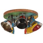 Casa si Gradina - Corpuri si surse de iluminat - Veioze si lampi - Lampi de veghe - Lampa de tavan 25 W, multicolor, 50x50x25 cm, E27 - Infinity.ro