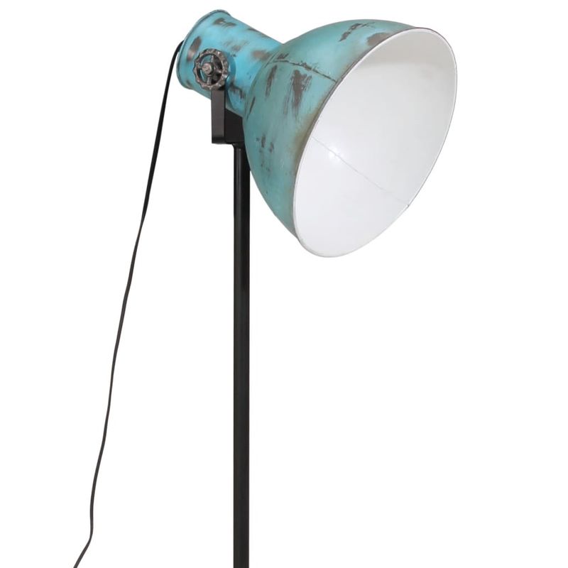 Casa si Gradina - Corpuri si surse de iluminat - Veioze si lampi - Lampi de veghe - Lampa de podea, 25 W, albastru uzat, 61x61x90/150 cm, E27 - Infinity.ro