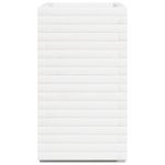 Casa si Gradina - Gradinarit si plante - Plante si ghivece - Ghivece si suporturi - Jardiniera de gradina, alb, 70x40x72 cm, lemn masiv de pin - Infinity.ro