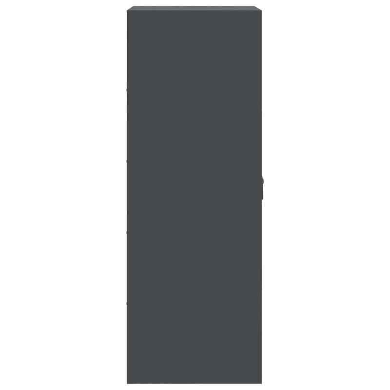 Casa si Gradina - Mobilier - Comode si corpuri - Comode - Servanta, antracit, 34,5x39x107 cm, otel - Infinity.ro