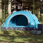 Sport si Outdoor - Camping - Corturi camping - Cort de camping pentru 2 persoane, setare rapida, albastru - Infinity.ro