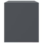 Casa si Gradina - Mobilier - Comode si corpuri - Comode - Comoda TV, 2 buc., antracit, 67x39x44 cm, otel - Infinity.ro