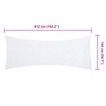 Sport si Outdoor - Accesorii si echipamente sportive - Alte accesorii sportive - Plasa de camuflaj cu geanta de depozitare, alb, 412x144 cm - Infinity.ro