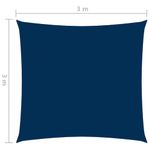 Casa si Gradina - Gradina si terasa - Umbrele si pavilioane - Umbrele - Parasolar, albastru, 3x3 m, tesatura oxford, patrat - Infinity.ro