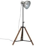 Casa si Gradina - Corpuri si surse de iluminat - Veioze si lampi - Lampadare - Lampa de podea 25 W, argintiu vintage, 75x75x90-150 cm, E27 - Infinity.ro