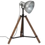 Casa si Gradina - Corpuri si surse de iluminat - Veioze si lampi - Lampadare - Lampa de podea 25 W, argintiu vintage, 75x75x90-150 cm, E27 - Infinity.ro