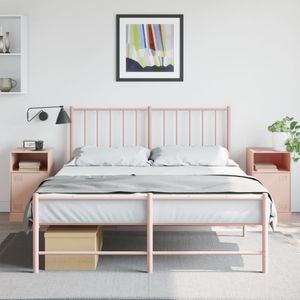 Noptiere, 2 buc., 34,5x39x62 , 34,5x39x62 cm, otel