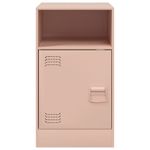 Casa si Gradina - Mobilier - Comode si corpuri - Noptiere - Noptiere, 2 buc., 34,5x39x62 , 34,5x39x62 cm, otel - Infinity.ro