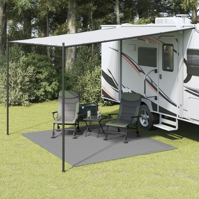 Sport si Outdoor - Camping - Accesorii corturi - Covoras de camping, antracit, 3x2,5 m - Infinity.ro