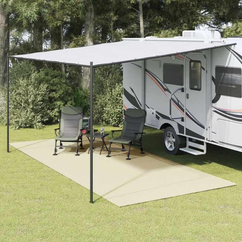 Sport si Outdoor - Camping - Accesorii corturi - Covoras de camping, crem, 5,5x2,5 m - Infinity.ro