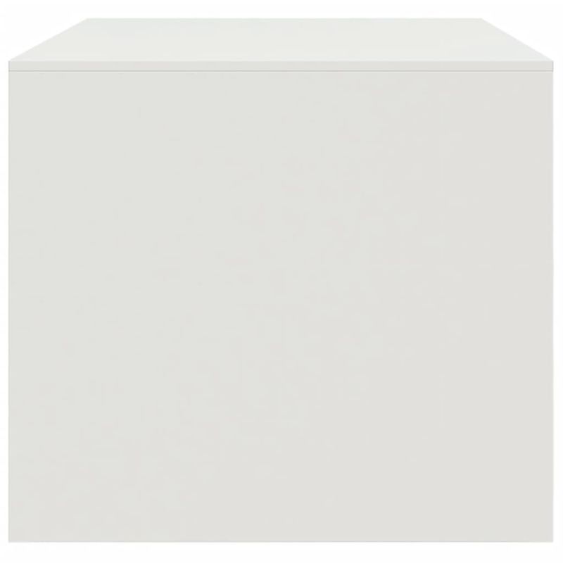 Casa si Gradina - Mobilier - Mese si birouri - Masute de cafea - Masuta de cafea, alb, 67x50x44 cm, otel - Infinity.ro