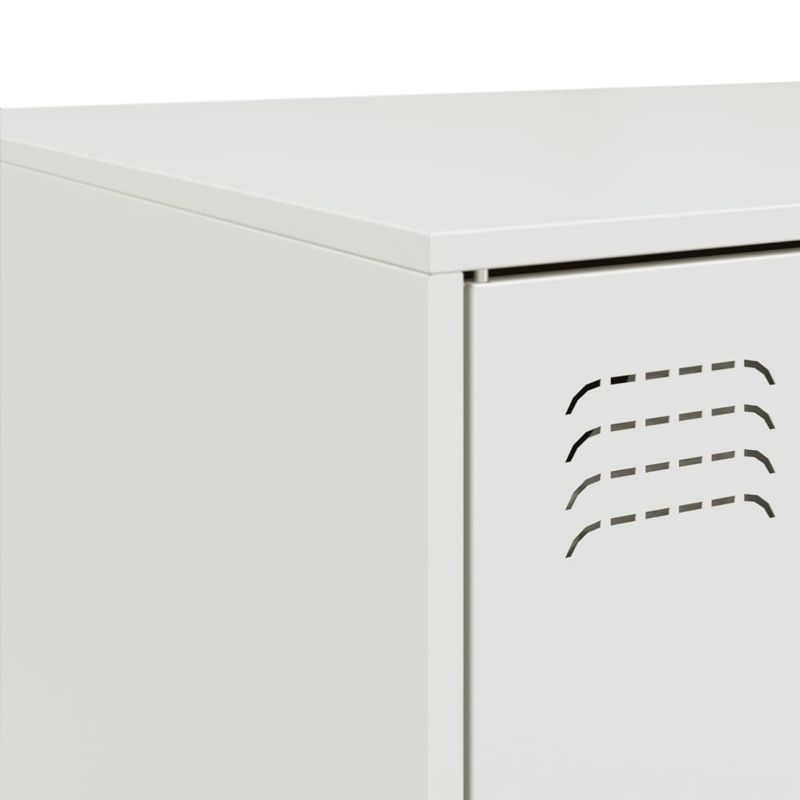 Casa si Gradina - Mobilier - Mese si birouri - Masute de cafea - Masuta de cafea, alb, 67x50x44 cm, otel - Infinity.ro