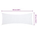 Sport si Outdoor - Accesorii si echipamente sportive - Alte accesorii sportive - Plasa de camuflaj cu geanta de depozitare, alb, 833x297 cm - Infinity.ro
