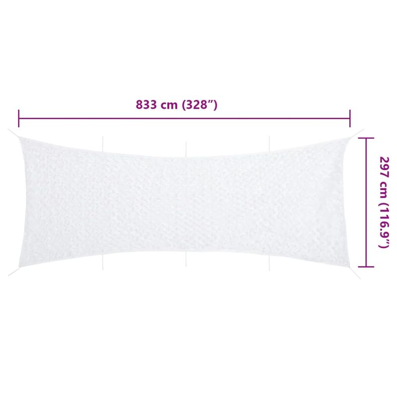 Sport si Outdoor - Accesorii si echipamente sportive - Alte accesorii sportive - Plasa de camuflaj cu geanta de depozitare, alb, 833x297 cm - Infinity.ro