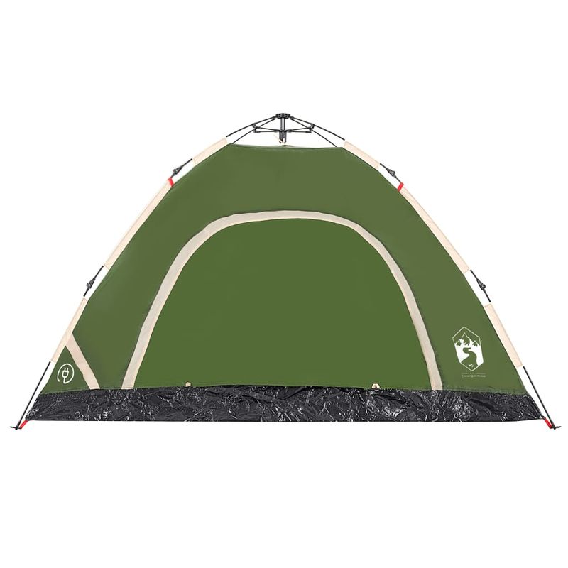 Sport si Outdoor - Camping - Corturi camping - Cort de camping pentru 4 persoane, setare rapida, verde - Infinity.ro