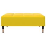 Casa si Gradina - Mobilier - Scaune si fotolii - Tabureti - Taburet, galben, 77x55x31 cm, catifea - Infinity.ro