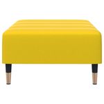 Casa si Gradina - Mobilier - Scaune si fotolii - Tabureti - Taburet, galben, 77x55x31 cm, catifea - Infinity.ro