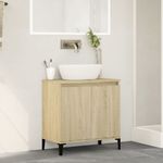 Casa si Gradina - Mobilier - Mobilier baie - Comode baie - Dulap de chiuveta, stejar sonoma, 58x33x60 cm, lemn prelucrat - Infinity.ro