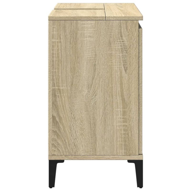Casa si Gradina - Mobilier - Mobilier baie - Comode baie - Dulap de chiuveta, stejar sonoma, 58x33x60 cm, lemn prelucrat - Infinity.ro