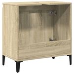 Casa si Gradina - Mobilier - Mobilier baie - Comode baie - Dulap de chiuveta, stejar sonoma, 58x33x60 cm, lemn prelucrat - Infinity.ro