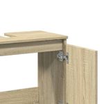 Casa si Gradina - Mobilier - Mobilier baie - Comode baie - Dulap de chiuveta, stejar sonoma, 58x33x60 cm, lemn prelucrat - Infinity.ro