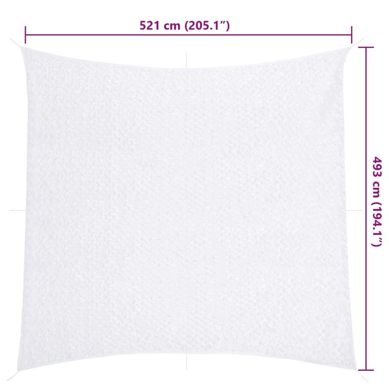 Sport si Outdoor - Accesorii si echipamente sportive - Alte accesorii sportive - Plasa de camuflaj cu geanta de depozitare, alb, 521x493 cm - Infinity.ro