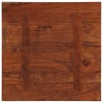 Casa si Gradina - Constructii - Lemn constructii - Placi lemn - Blat de masa patrata, 40x40x3,8 cm, lemn masiv reciclat - Infinity.ro