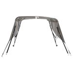 Auto si Moto - Ambarcatiuni - Accesorii ambarcatiuni - Parasolar Bimini 4 arcuri, pereti laterali 243x(170-182)x137 cm, gri antracit - Infinity.ro