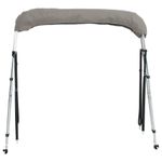 Auto si Moto - Ambarcatiuni - Accesorii ambarcatiuni - Parasolar Bimini 4 arcuri, pereti laterali 243x(170-182)x137 cm, gri antracit - Infinity.ro
