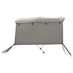 Auto si Moto - Ambarcatiuni - Accesorii ambarcatiuni - Parasolar Bimini 4 arcuri, pereti laterali 243x(170-182)x137 cm, gri antracit - Infinity.ro