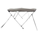 Auto si Moto - Ambarcatiuni - Accesorii ambarcatiuni - Parasolar Bimini 4 arcuri, pereti laterali 243x(170-182)x137 cm, gri antracit - Infinity.ro