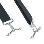 Auto si Moto - Ambarcatiuni - Accesorii ambarcatiuni - Parasolar Bimini 4 arcuri, pereti laterali 243x(170-182)x137 cm, gri antracit - Infinity.ro