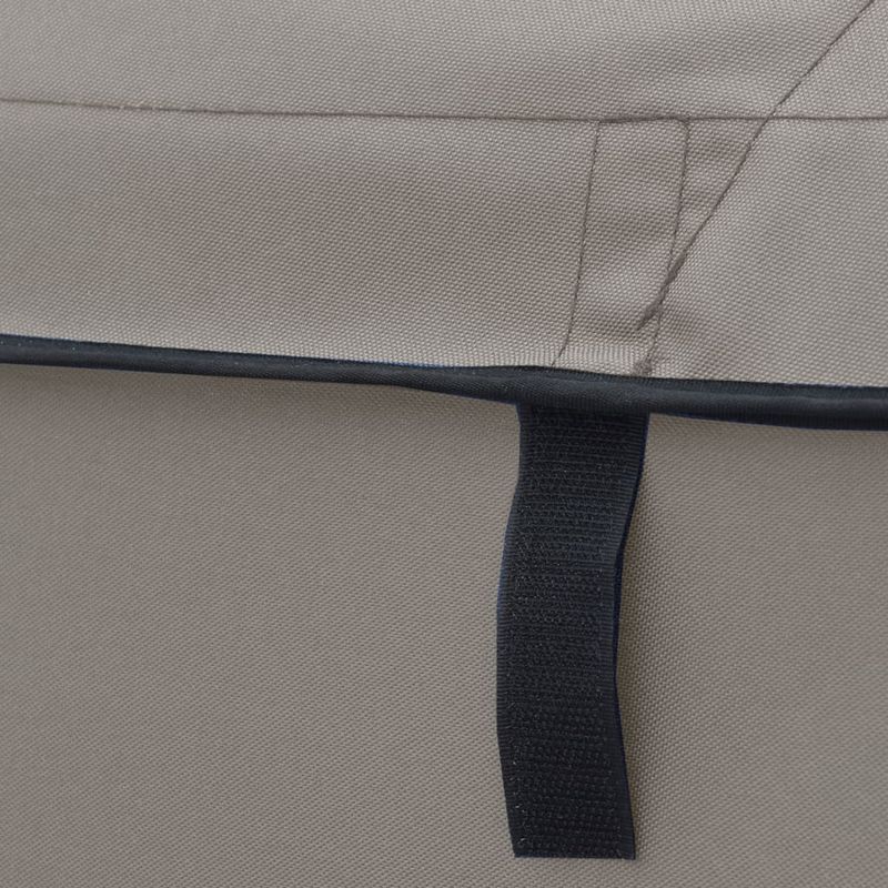 Auto si Moto - Ambarcatiuni - Accesorii ambarcatiuni - Parasolar Bimini 4 arcuri, pereti laterali 243x(170-182)x137 cm, gri antracit - Infinity.ro