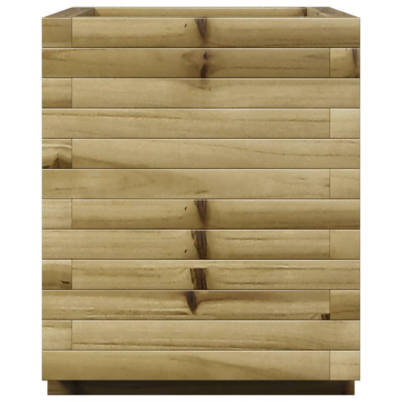 Casa si Gradina - Gradinarit si plante - Plante si ghivece - Ghivece si suporturi - Jardiniera de gradina, 40x40x49,5 cm, lemn de pin impregnat - Infinity.ro