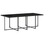 Casa si Gradina - Gradina si terasa - Mobilier exterior - Seturi mobila gradina - Set mobilier de gradina cu perne, 9 piese, negru, poliratan - Infinity.ro