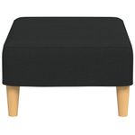 Casa si Gradina - Mobilier - Scaune si fotolii - Tabureti - Taburet, negru, 77x55x31 cm, material textil - Infinity.ro