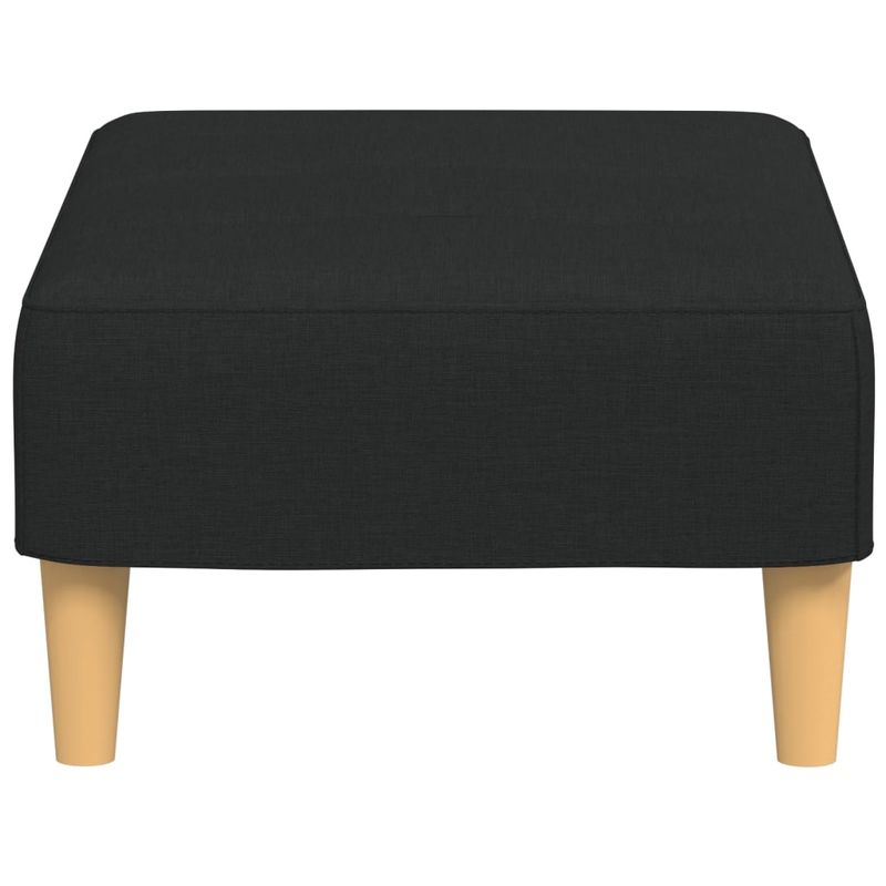 Casa si Gradina - Mobilier - Scaune si fotolii - Tabureti - Taburet, negru, 77x55x31 cm, material textil - Infinity.ro
