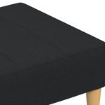 Casa si Gradina - Mobilier - Scaune si fotolii - Tabureti - Taburet, negru, 77x55x31 cm, material textil - Infinity.ro