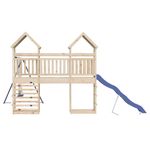 Jucarii, Copii si Bebe - Jucarii si jocuri - Jucarii de exterior - Spatii de joaca si accesorii - Set de joaca pentru exterior, lemn masiv de pin - Infinity.ro