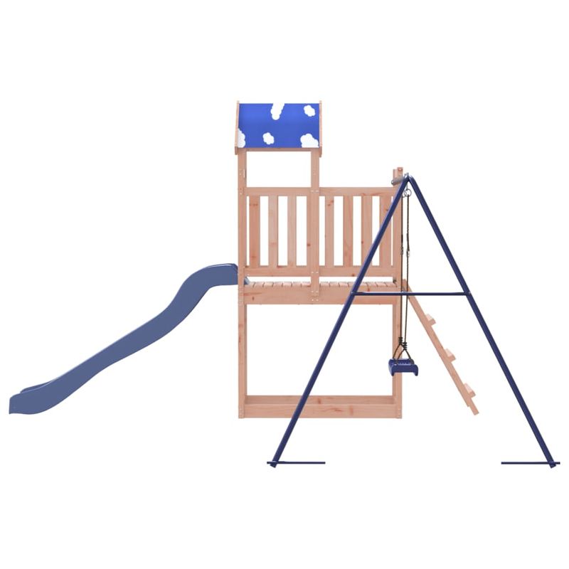Jucarii, Copii si Bebe - Jucarii si jocuri - Jucarii de exterior - Spatii de joaca si accesorii - Set de joaca pentru exterior, lemn masiv de douglas - Infinity.ro