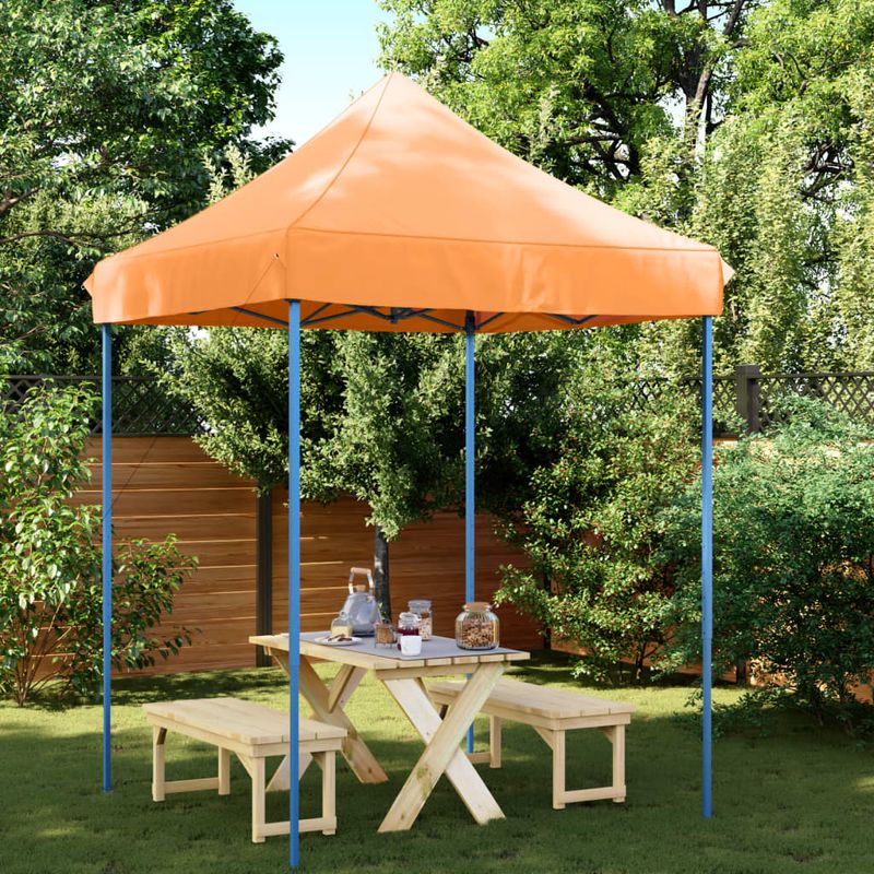 Casa si Gradina - Gradina si terasa - Umbrele si pavilioane - Pavilioane - Cort de petrecere pliabil Pop-Up, portocaliu, 200x200x306 cm - Infinity.ro