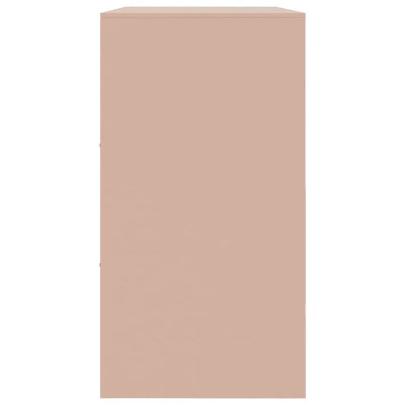 Casa si Gradina - Mobilier - Comode si corpuri - Comode - Dulap, roz, 99x39x73 cm, otel - Infinity.ro